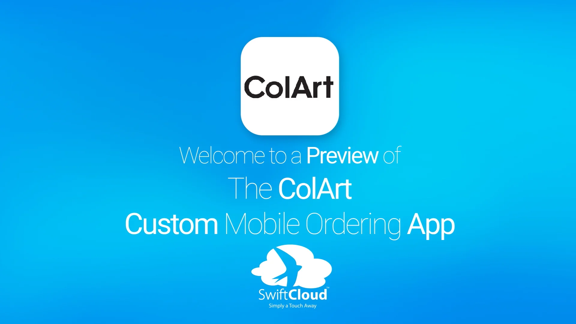 ColArt - Mobile App Preview - COL961W on Vimeo