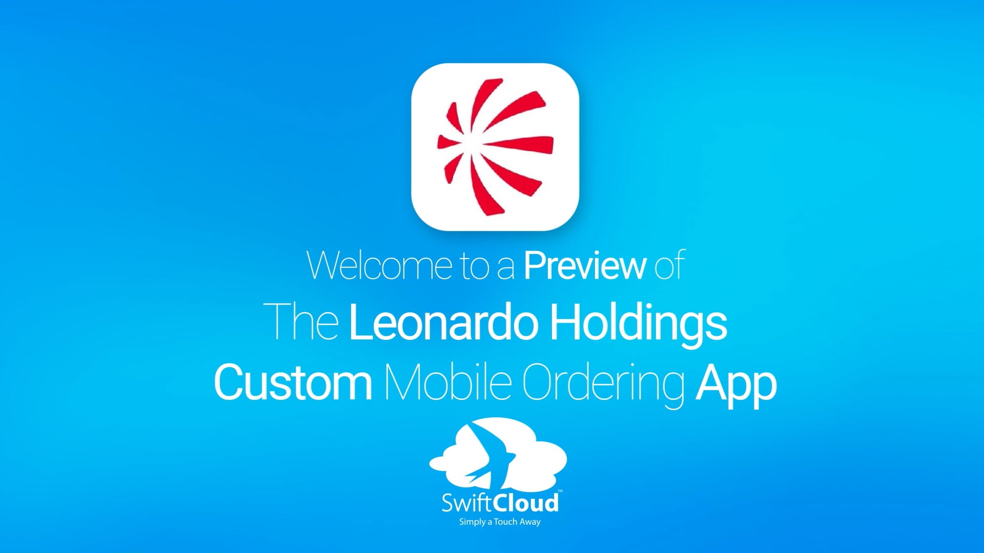 Leonardo Holdings Mobile App Preview LEO034W on Vimeo