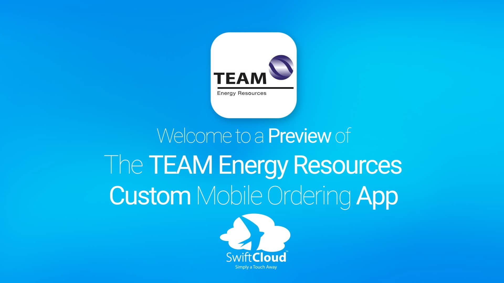 Team Energy Resources Mobile App Preview TEA855W on Vimeo