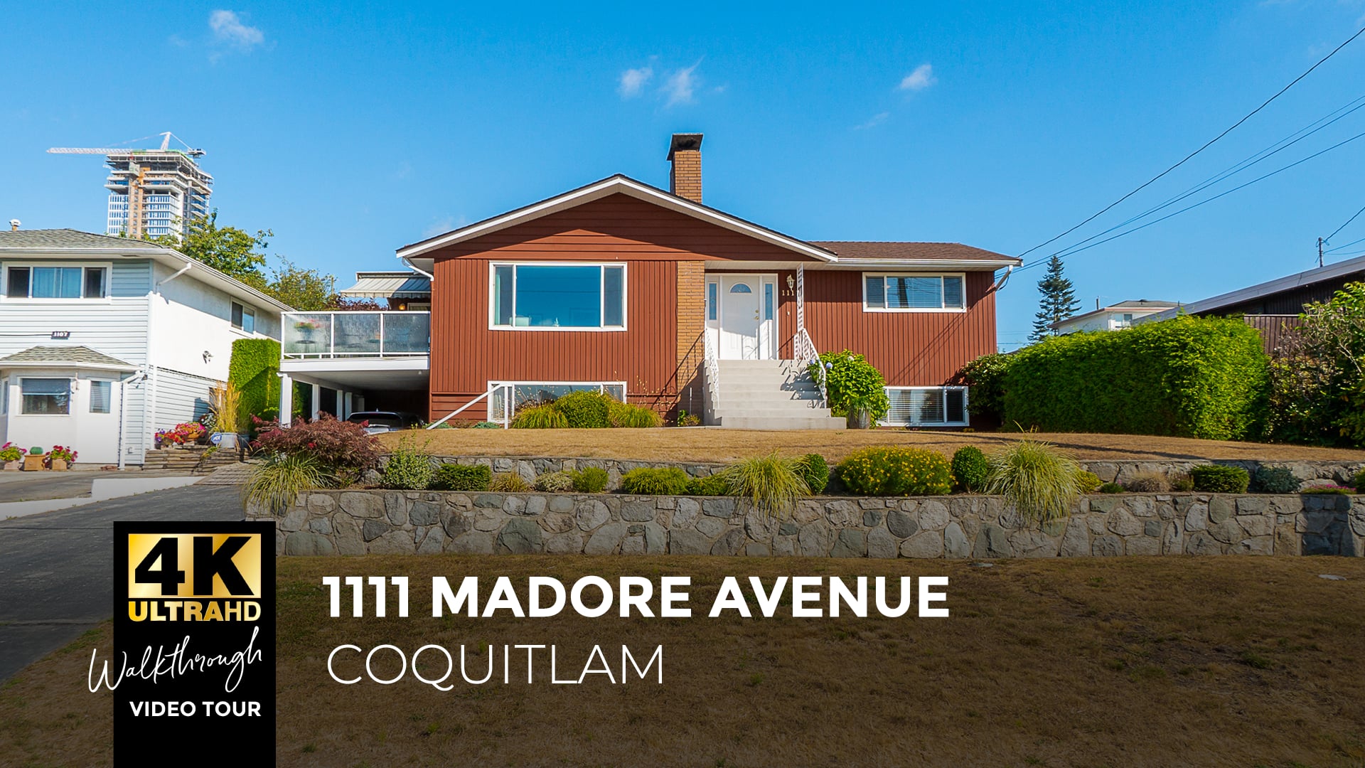 1111 Madore Avenue, Coquitlam for Carsten Love Real Estate 4K Ultra