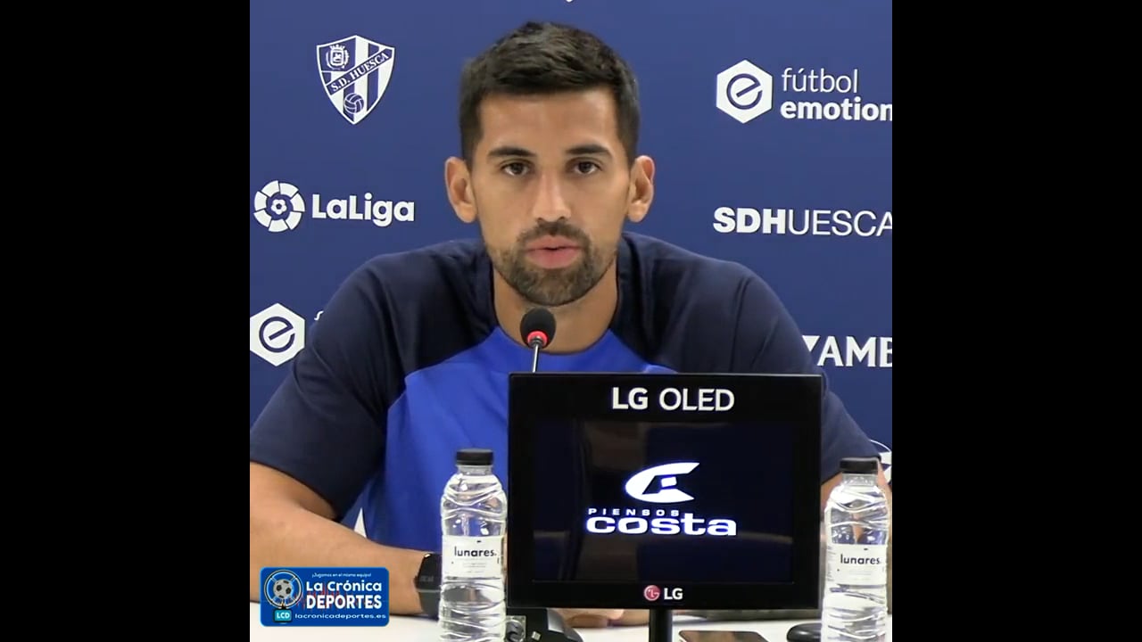 SEBAS MARTÍNEZ (Entrenador Huesca B) Hace balance del filial antes del inicio de la liga en Tercera / Fuente: Twitter Huesca B