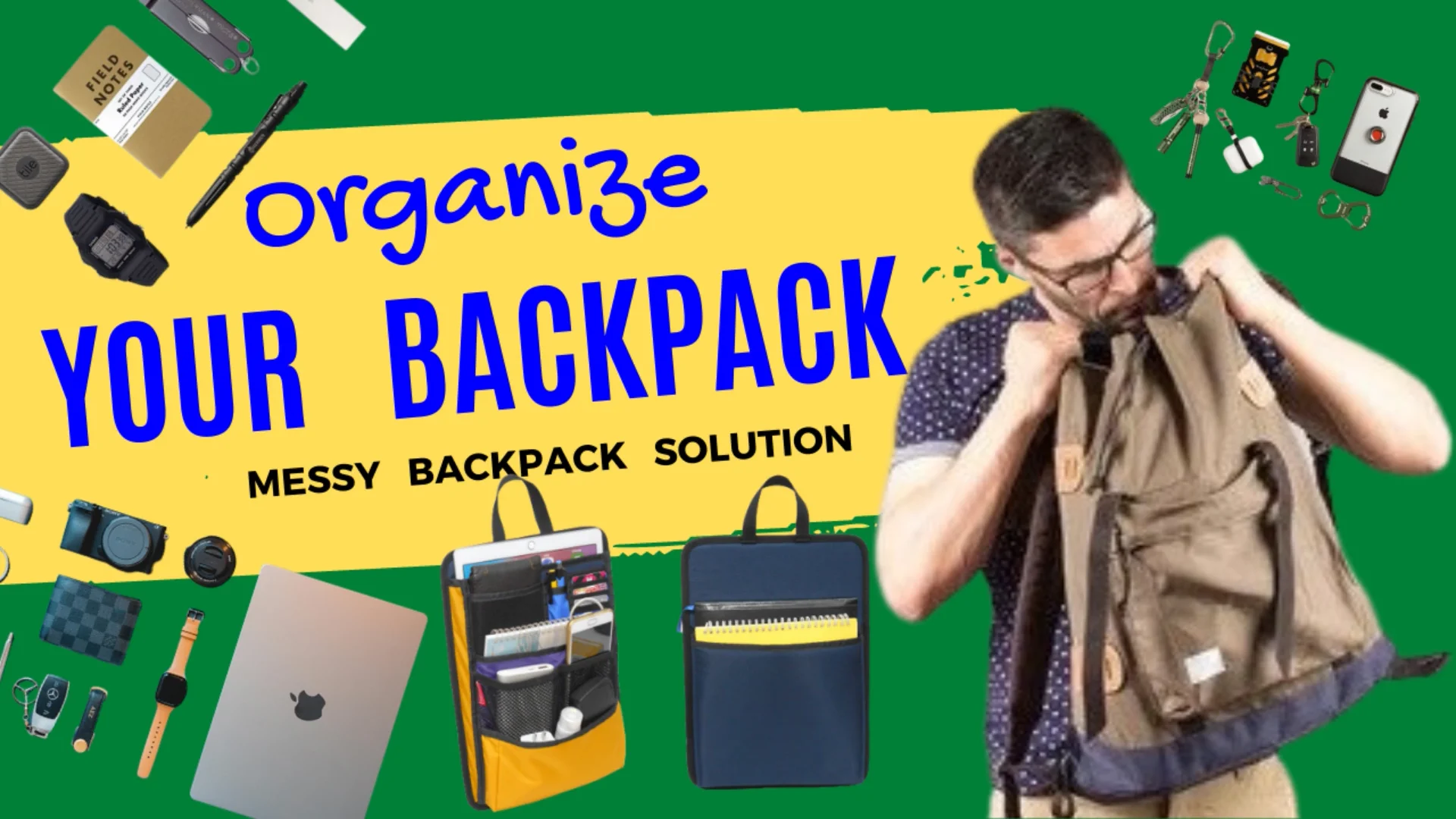 How to hotsell organize your bookbag