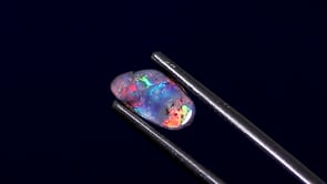 レインボーカラー　天然ボルダーオパール レインボーカラー 天然ボルダーオパール オパール（ボルダー）