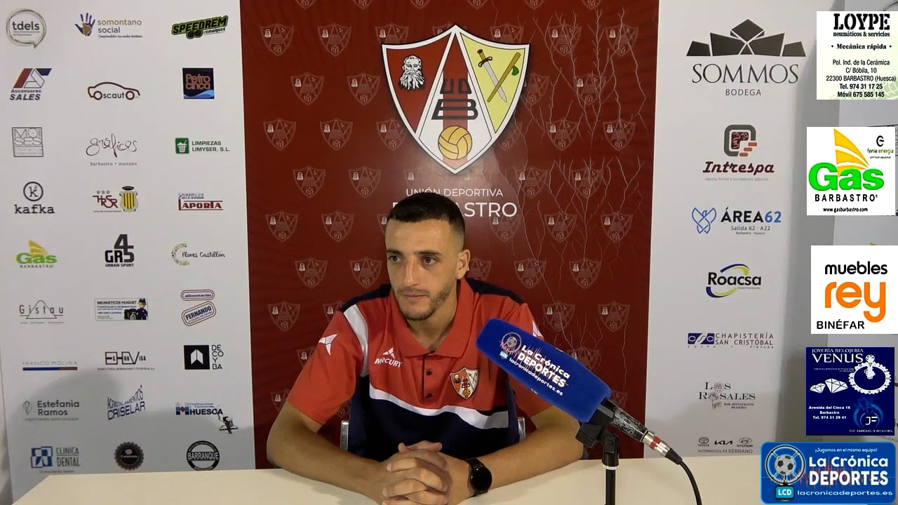 ADIL AZARKAN (Jugador Barbastro) UD Barbastro 1-2 CD Robres / Jornada 1 / 3ª División