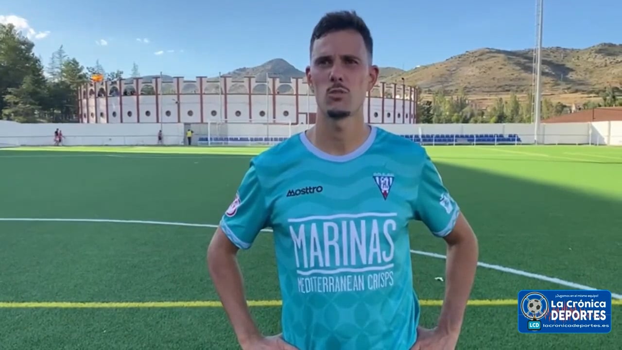 DIEGO CRESPO (Jugador Ejea) CD Utrillas 0-0 SD Ejea / Jornada 1 / 3ª División “Un punto fuera de casa siempre es bueno, solo nos ha faltado meterla” Fuente: Facebook SD Ejea