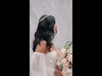 Mireille | Floral Wedding Halo