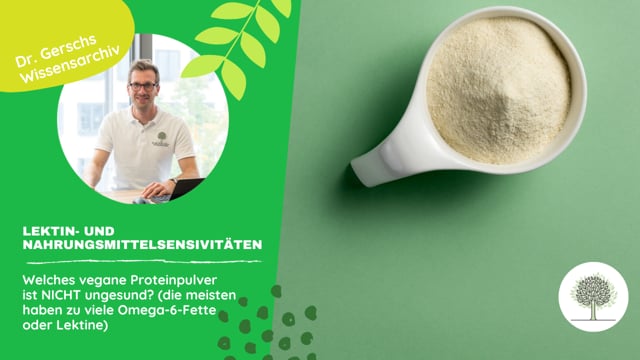 Welches vegane Proteinpulver ist NICHT ungesund? (Die meisten haben zu viele Omega-6-Fette oder Lektine.) 