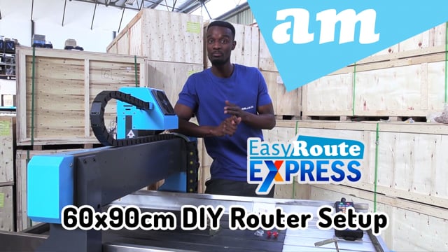 Unbox EasyRoute Express DIY CNC Router, Assemble Guide, Basic Usage Training and Coolant Suggestions