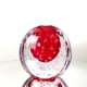 VULCANO Round modern glass vase for entrance hall video