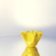 GALVINUM Yellow Decorative Bowl “Handkerchief-Shaped” video