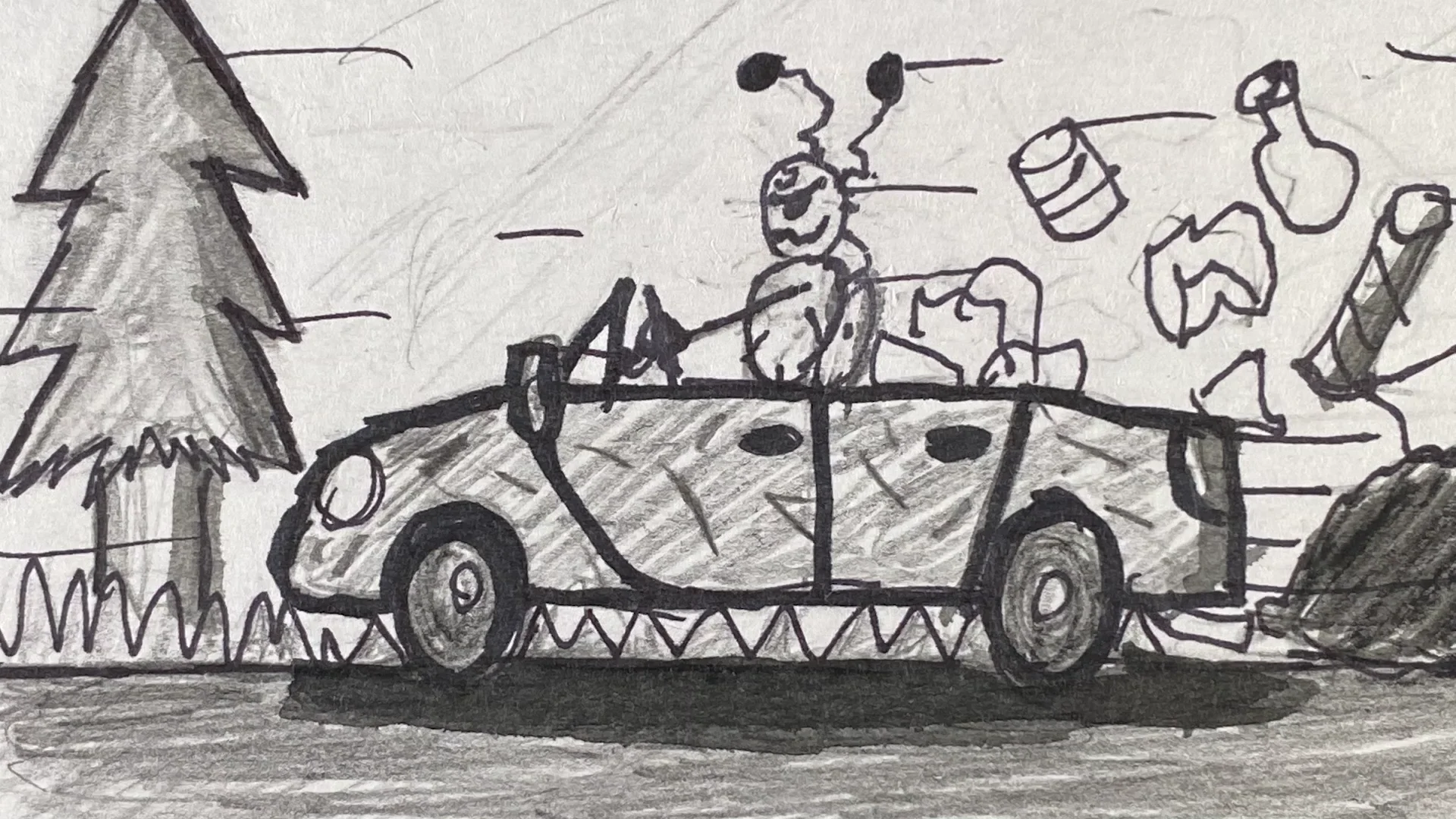 Don't Be A Litterbug Storyboard on Vimeo