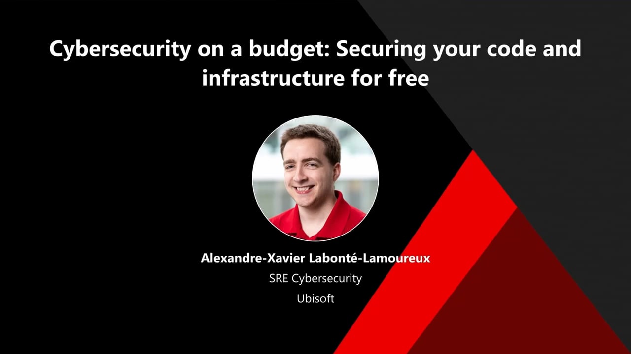 Cybersecurity on a budget: Securing your code and infrastructure for free