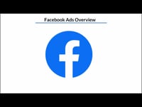 Digital Marketing: Facebook Ads Overview