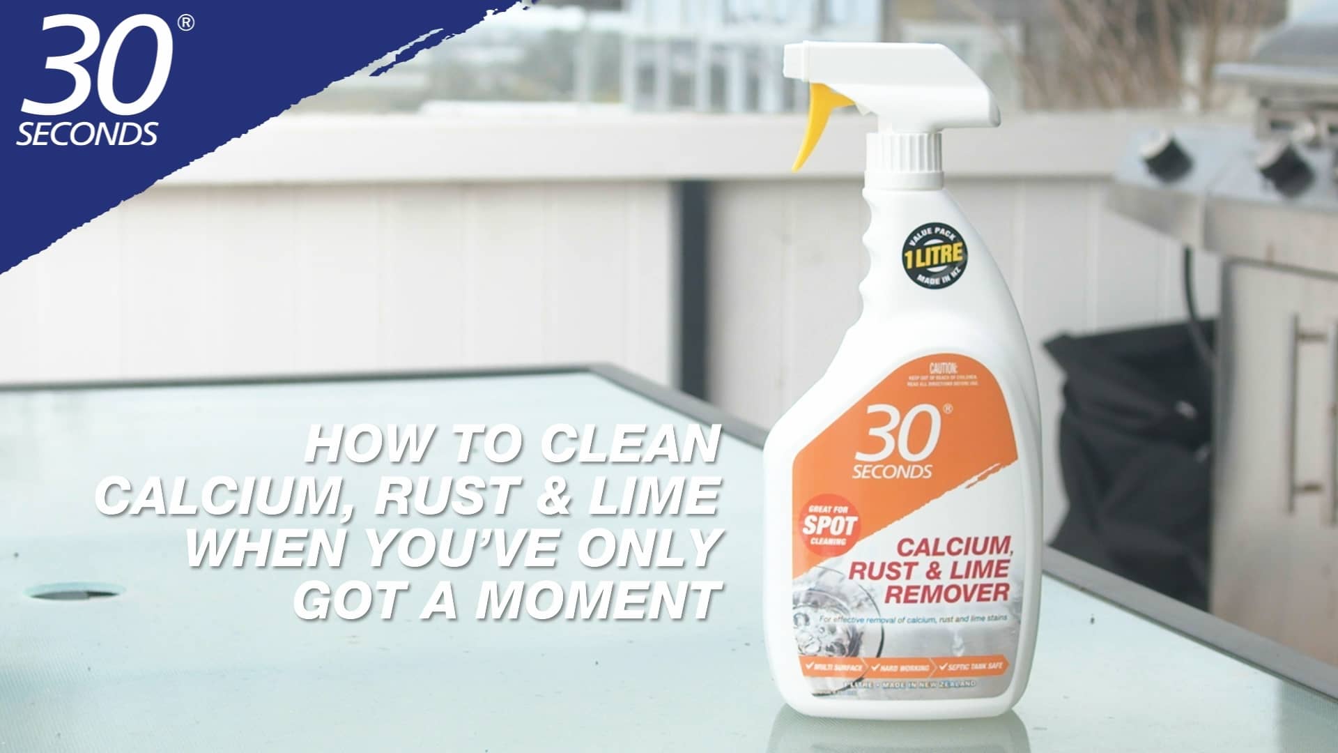 How to clean calcium, lime and rust using 30 SECONDS on Vimeo