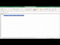Microsoft Excel : Creating a Drop Down List with Data Validation