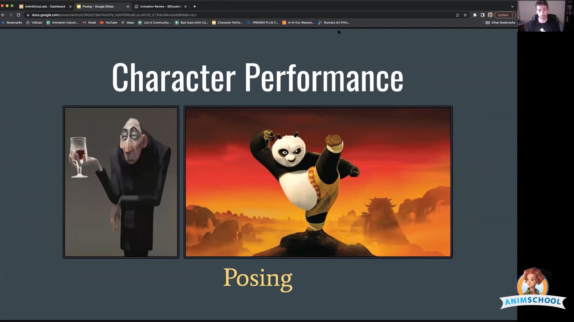 AnimSchool Classtime - What Makes An Appealing Pose On Vimeo