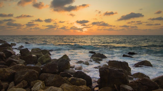 Sunset over the Mediterranean, Israel