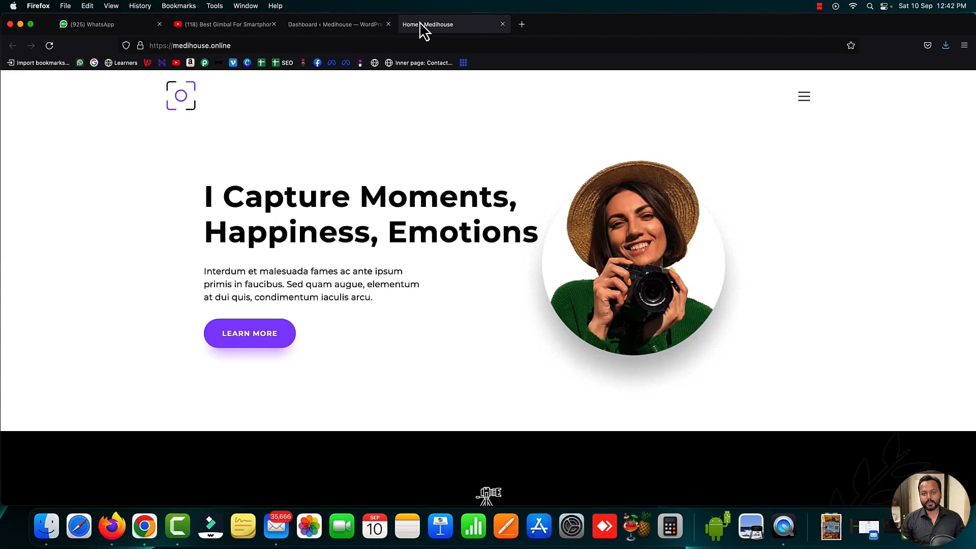 Lecture 16: How to add a Blog in WordPress on Vimeo