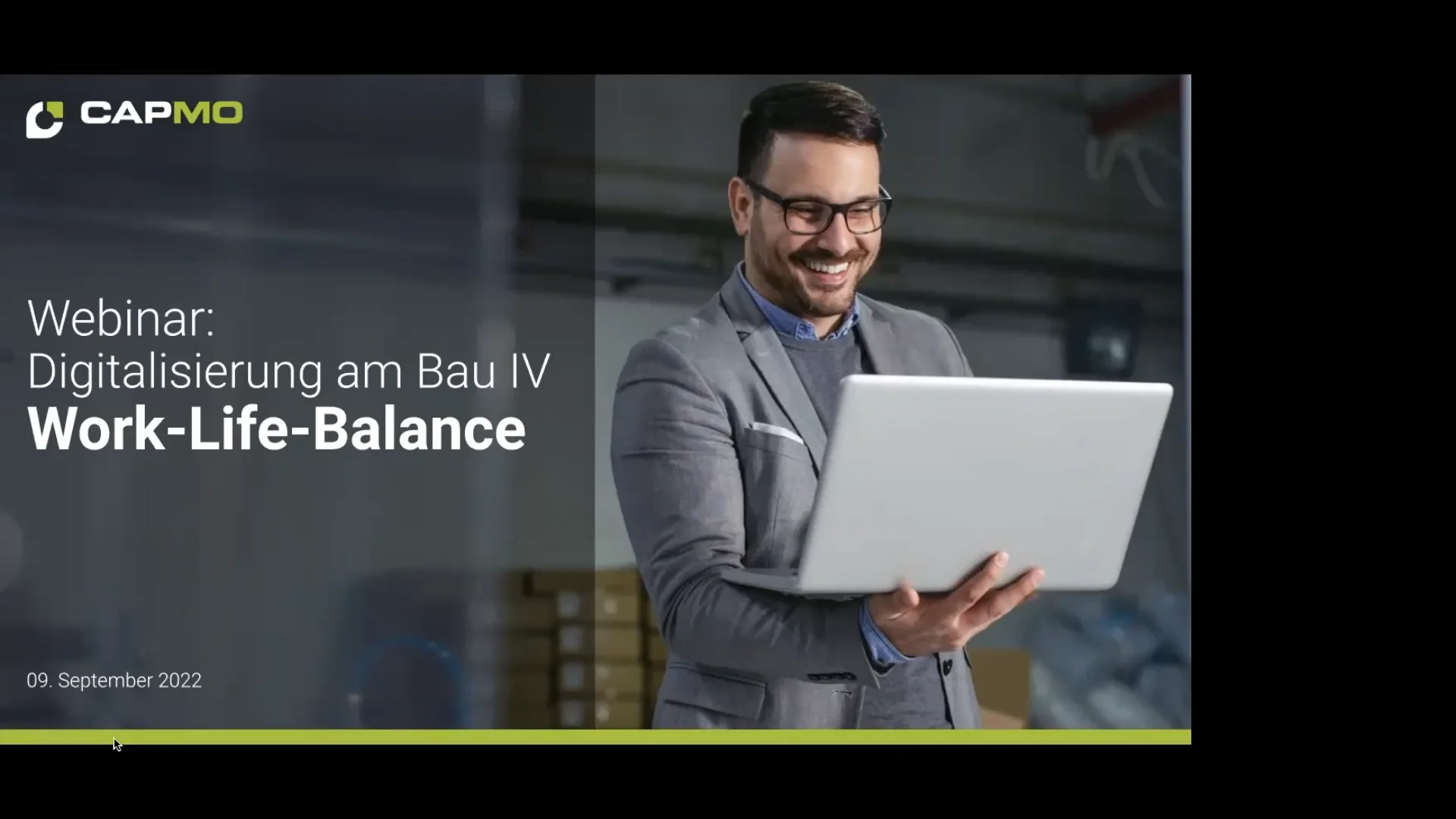 Webinar: Digitalisierung am Bau IV - Work-Life-Balance on Vimeo