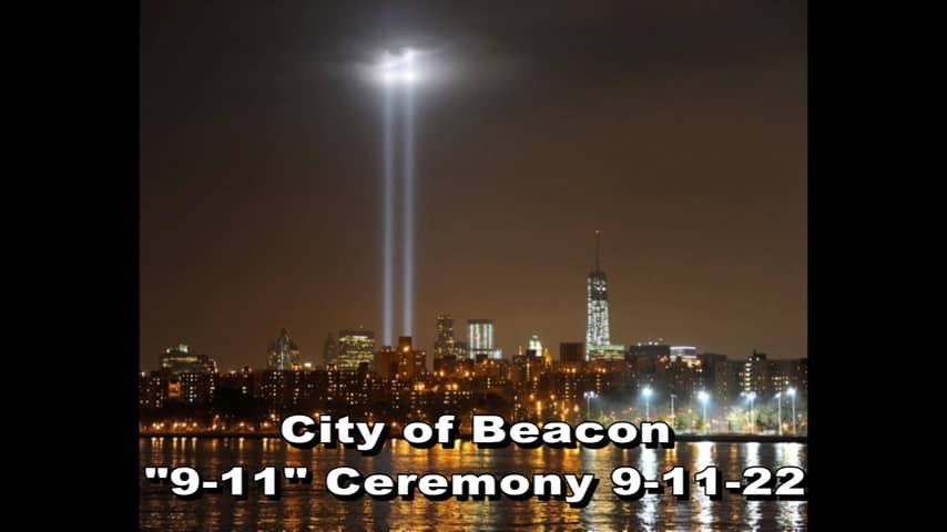 Beacon 9-11 ceremony 9-11-22 on Vimeo