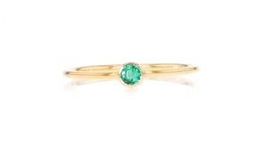 10 Carat Emerald Ring in 14kt Yellow Gold