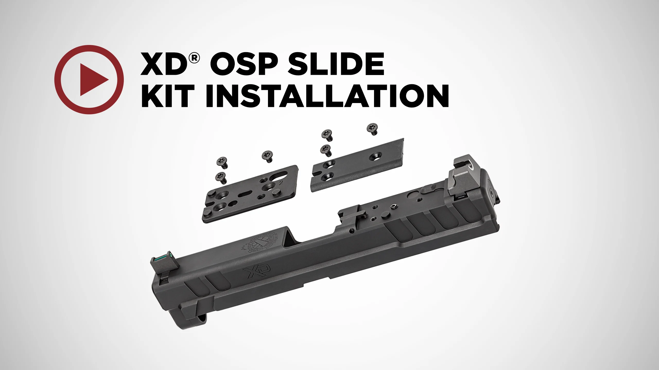 XD OSP 9mm Slide Assembly XD OSP 9mm Slide Assembly