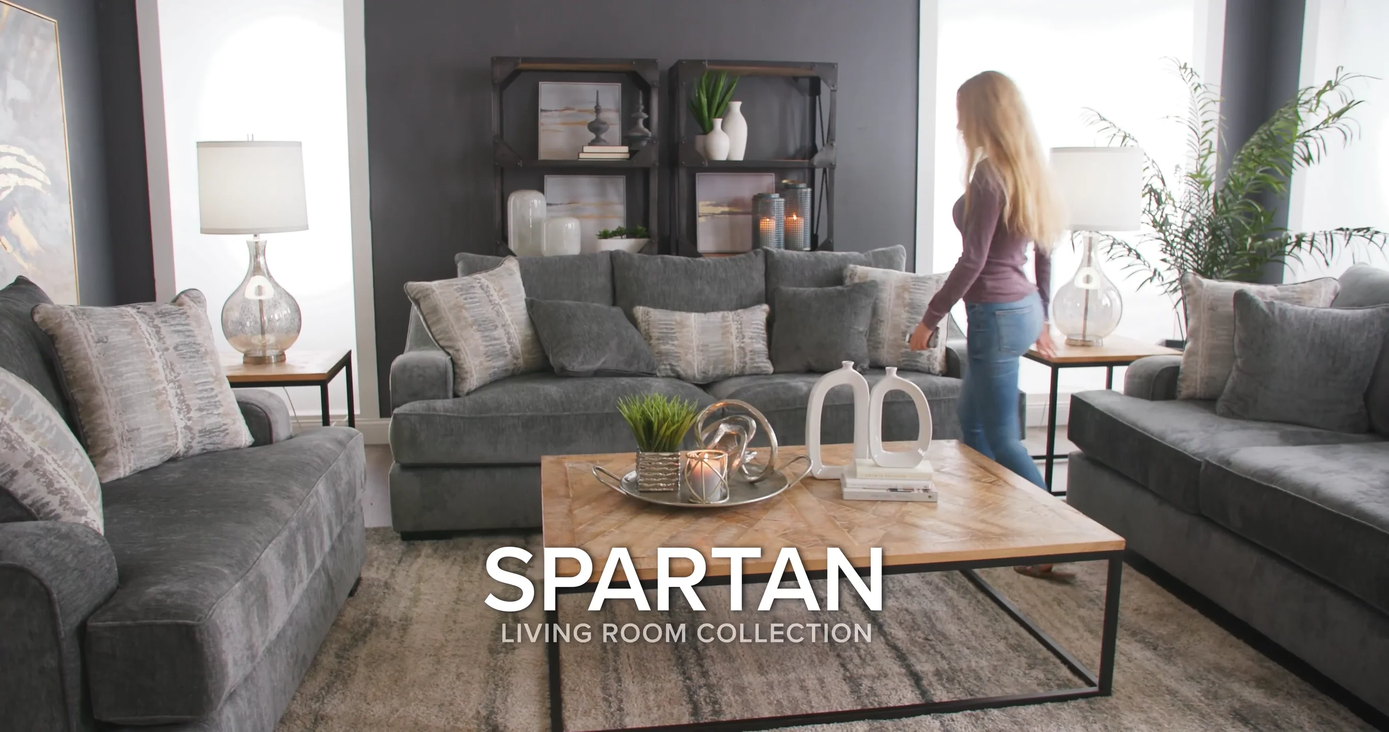 Spartan Double Chaise Lounge – Home Zone Furniture