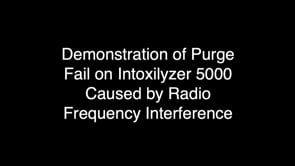 What is Purge Fail on an Intoxilyzer ?