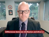 Differences between disillusion and divorce