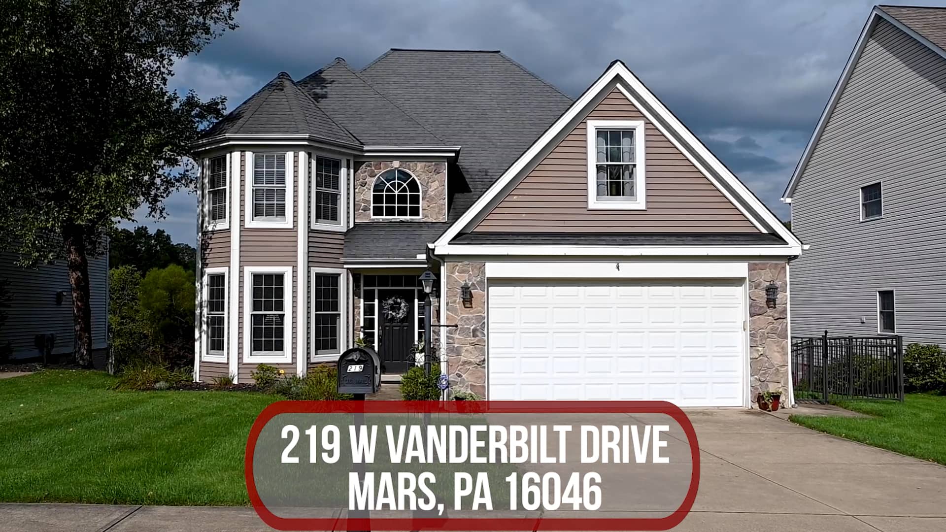 219 W Vanderbilt Drive, Mars, PA 16046 on Vimeo