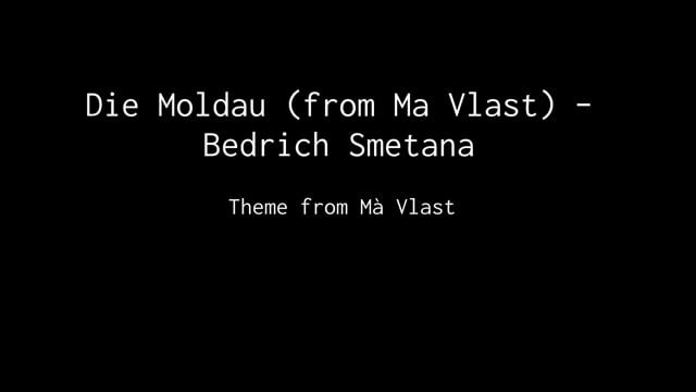 Smetana - The Moldau - Vltava (easy Piano solo).mp4