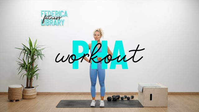 PHA Workout con Pesi – Rassoda, Rinforza e Modella Programma di 12 settimane