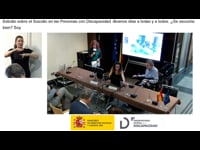 Presentación del estudio ' El suicidio en las personas con discapacidad en España' 13/09/2022