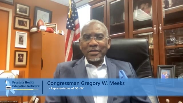 Congressman Gregory W. Meeks provided Opening Remarks at PHEN's 18th Annual African American Prostate Cancer Disparity Summit