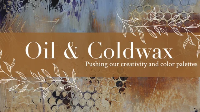 Oil & Cold Wax: Creating Abstract Art with Color Palettes Inspired by  Interiors