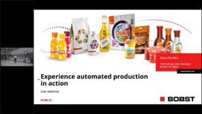 Experience automated production in action
