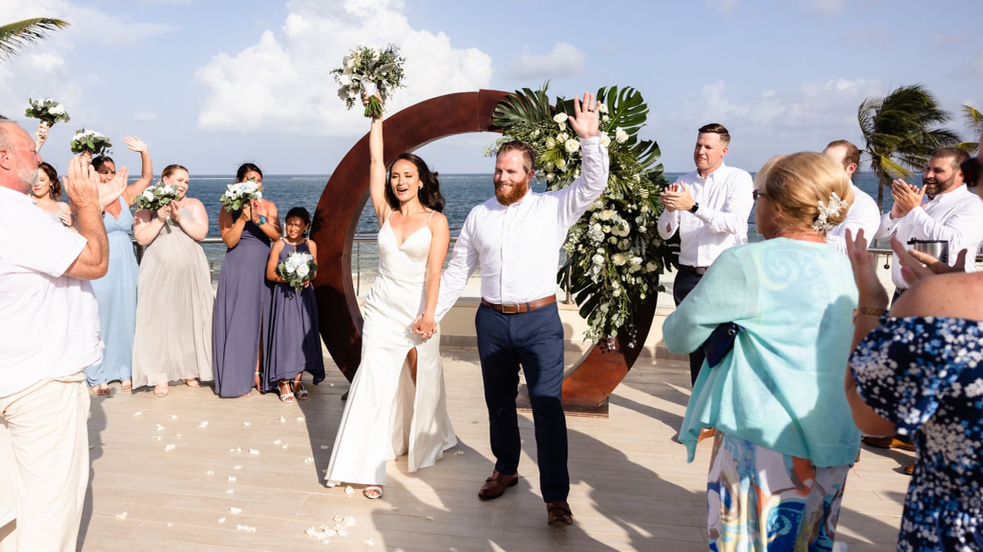 Dreams Playa Mujeres Wedding. Quincy and Mike - Highlight