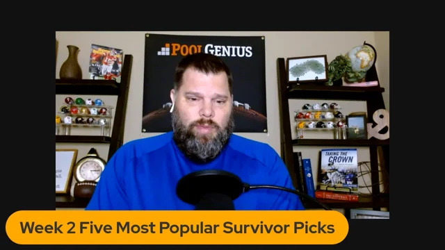 VIDEO: Week 2 Most Popular Survivor Picks (2022) - PoolGenius