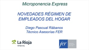 Micropíldora express - Novedades Régimen de Empleados del Hogar