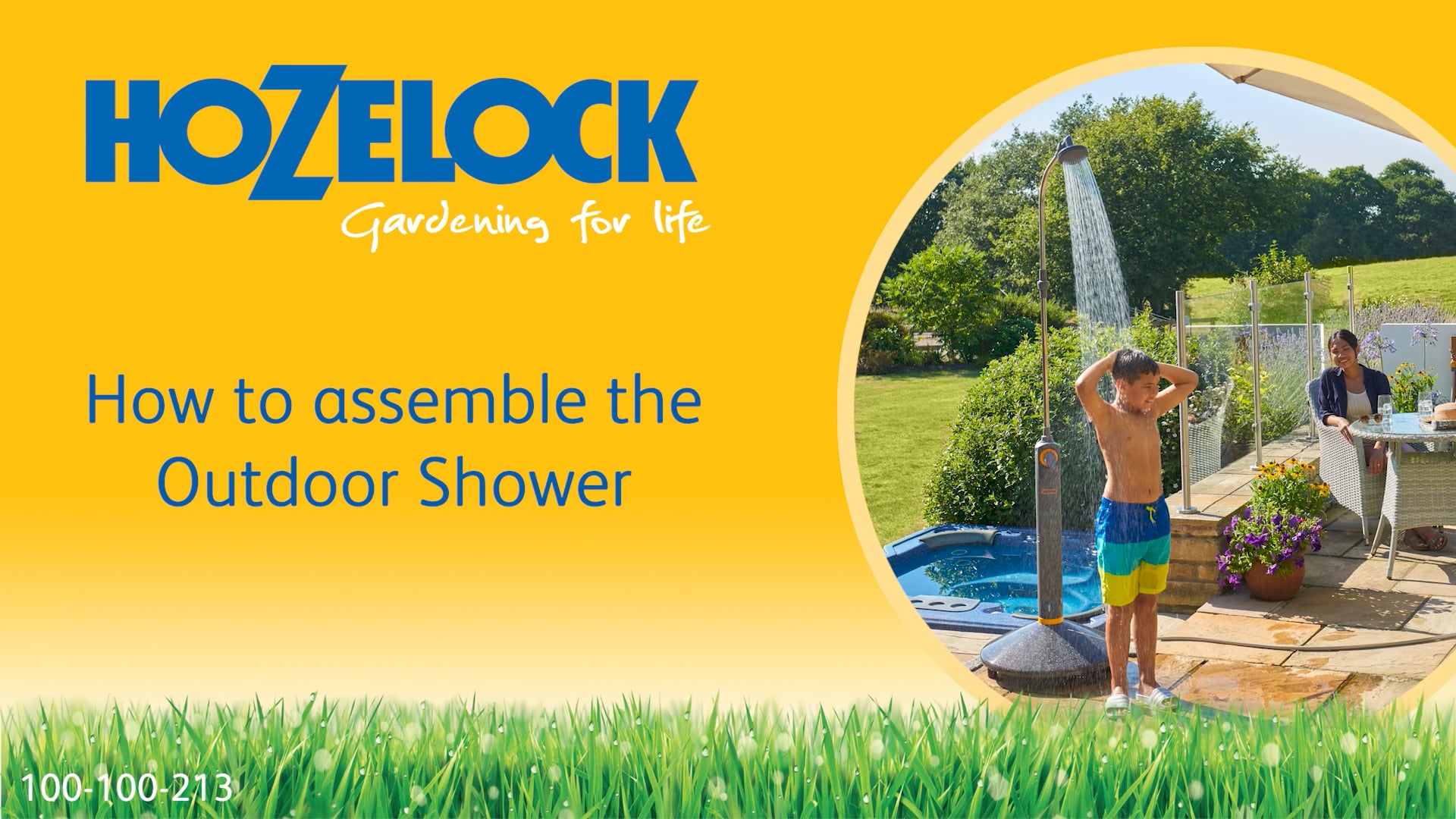 Hozelock Outdoor Shower | How to assemble