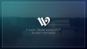 City of Waco Fiscal Year Budget Highlights 2022-2023