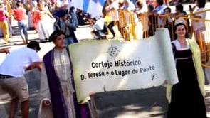 Bailes del Cortejo Histórico. Feiras Novas. Ponte de Lima.