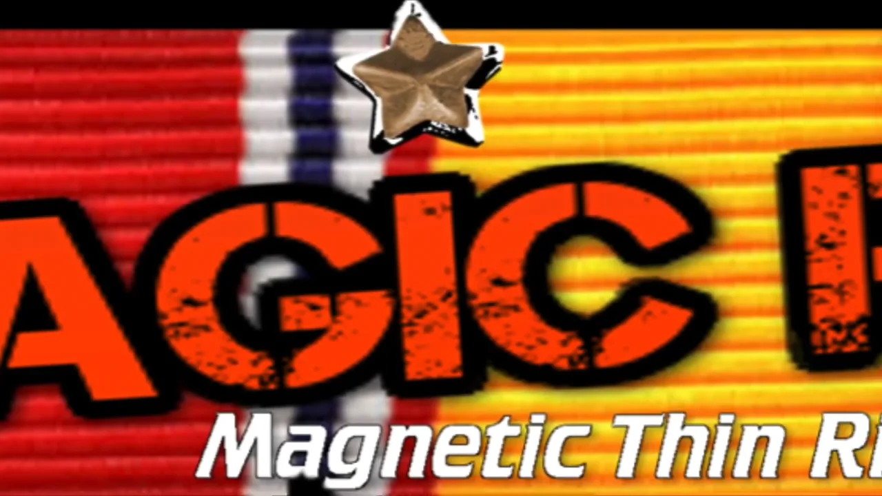 Magnetic Thin Ribbons - Magic Rack Builder- Rack Builder- Military on Vimeo