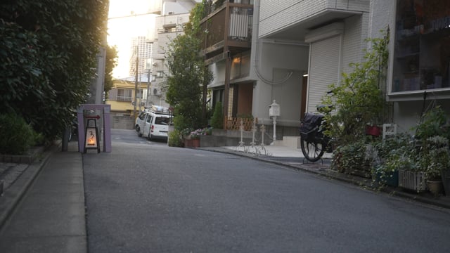 東京　ストリート　住宅街