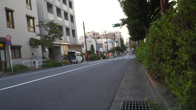 東京　ストリート　4K 30fps 住宅街3