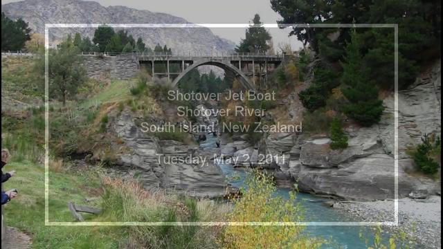 Shotover Jet Boat, South Island, New Zealand