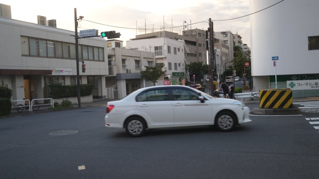 東京　ストリート　住宅街 4K30fps 6