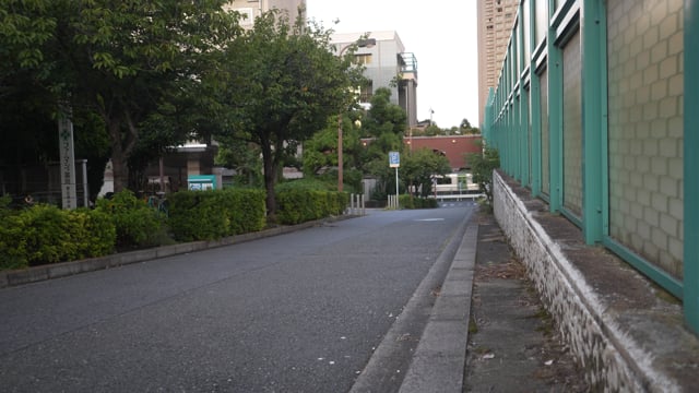 東京　ストリート　住宅街 4K30fps 8