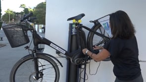 Nou punt de recàrrega de bicis elèctriques al Masle