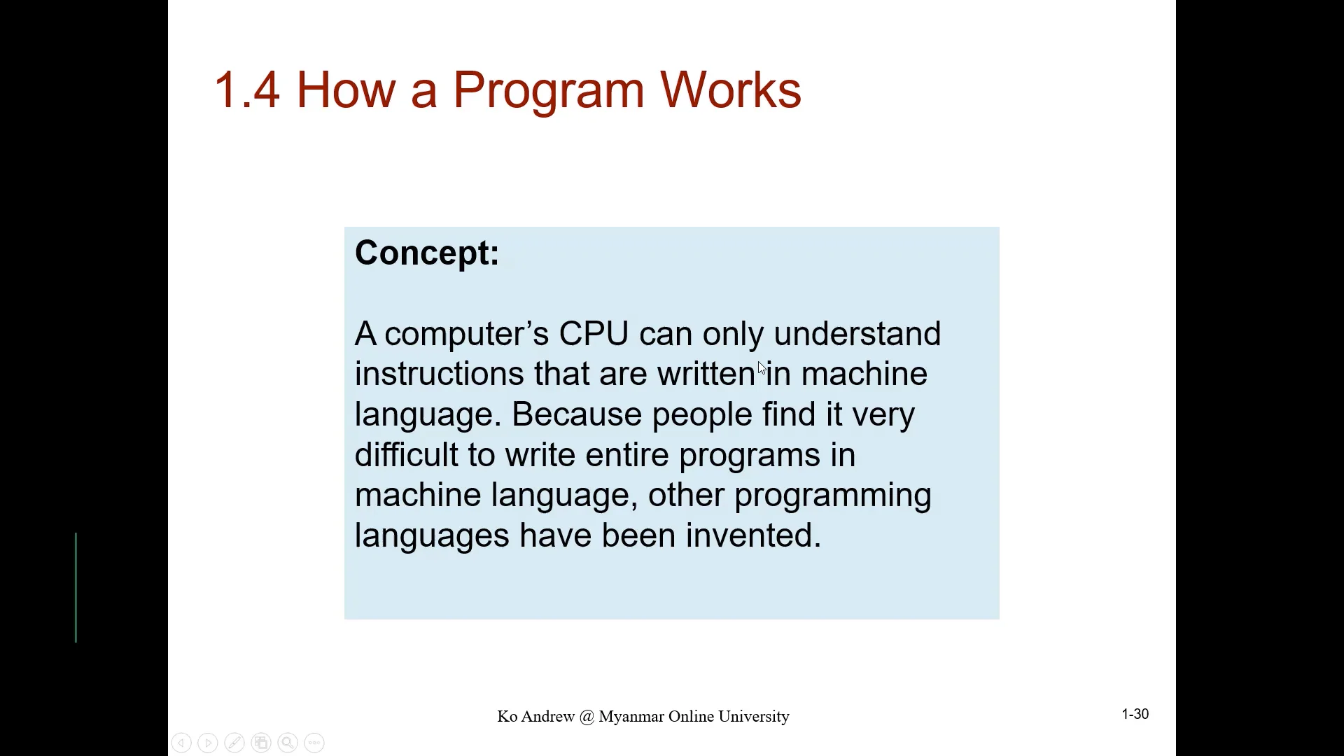 1-4.How a program works on Vimeo